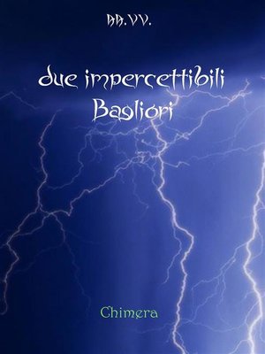 cover image of Due impercettibili bagliori